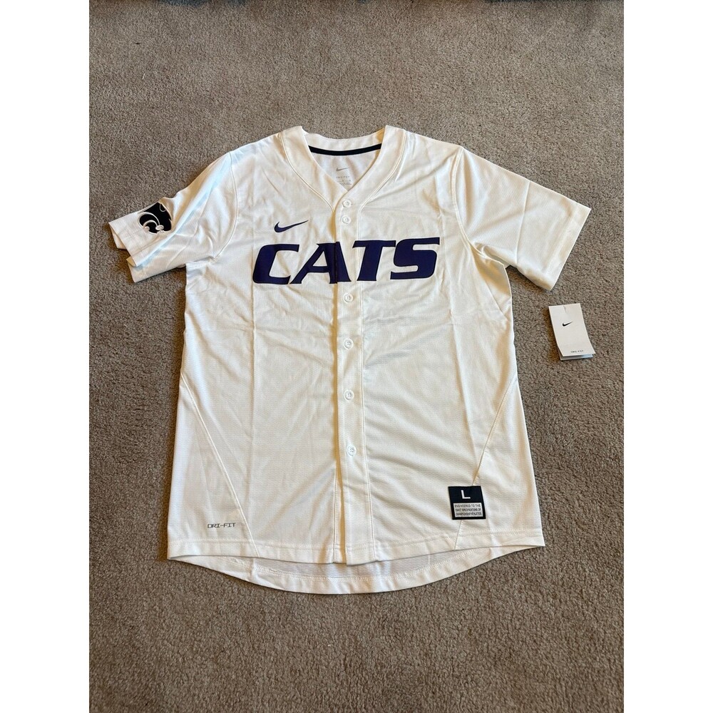 Kansas State Wildcats Nike NWT Men’s Baseball Jersey Size Large